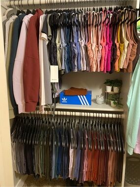lululemon athletic shirt bundle (5 pieces)- size 6